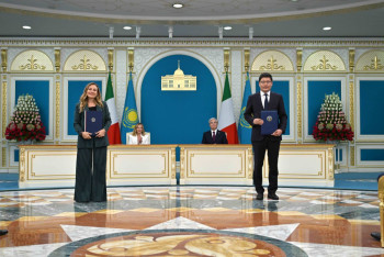 Казахстан и Италия укрепляют стратегическое партнёрство: подписано 8 новых соглашений