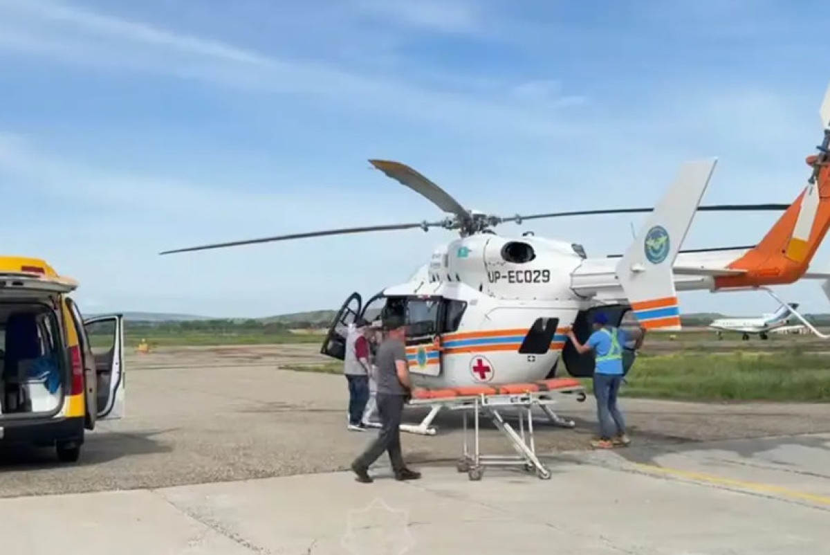 Санавиация спасла жизнь девочке в Восточном Казахстане