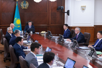 Фотография к новости: Ввести систему Реестра казахстанских товаропроизводителей поручил Бектенов