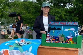 Школьники ЗКО показали, как превратить мусор в ресурс