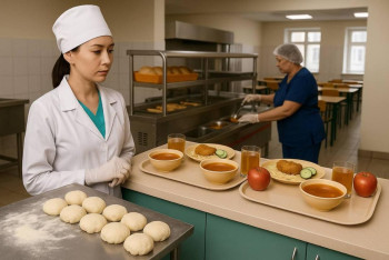 Фотография к новости: Казахстанским школьникам с диабетом и аллергией разработали специальное меню