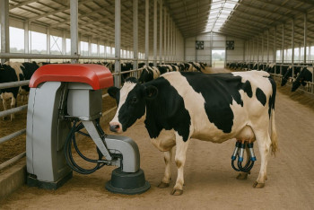 Фотография к новости: Ферма с роботами-доярами заработала в Акмолинской области