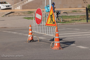 Фотография к новости: Движение автотранспорта полностью перекроют на одном из проспектов Астаны