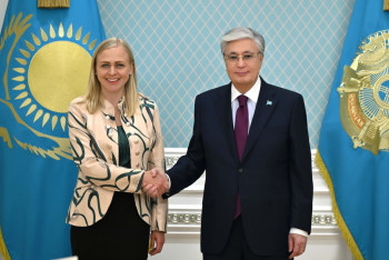 Фотография к новости: Токаев высоко оценил состояние казахско-финских отношений