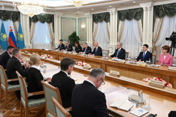 Фотография к новости: Астана и Братислава нацелены на диверсификацию экономических связей