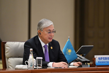 Фотография к новости: Касым-Жомарт Токаев открыл саммит "Центральная Азия — Китай"