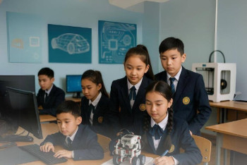 Фотография к новости: Цифровой помощник определит профессию казахстанских школьников