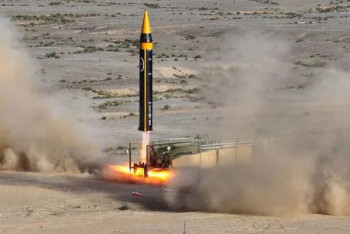 Фотография к новости: Иран атаковал Израиль новейшими ракетами