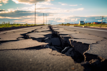 Фотография к новости: Центр латают, окраины разрушаются: как в Астане ремонтируют дороги