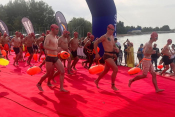 Фотография к новости: Более 2000 пловцов со всего мира прибыли в Конаев