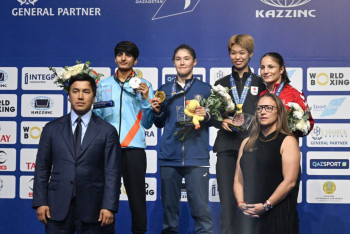 Фотография к новости: Назым Кызайбай стала победительницей Кубка мира по боксу