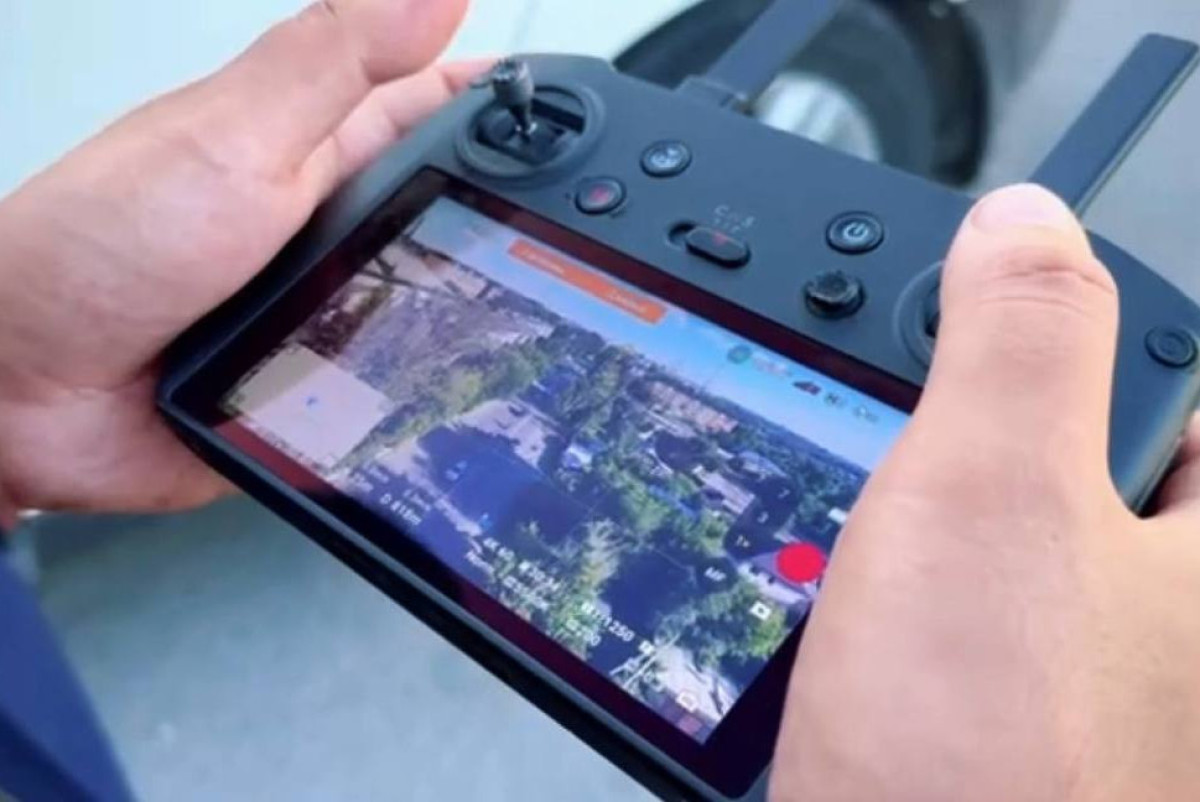 В области Абай полиция ловит нарушителей ПДД  с воздуха