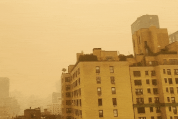 Фотография к новости: Смог на горизонте: четыре города Казахстана накроют неблагоприятные метеоусловия