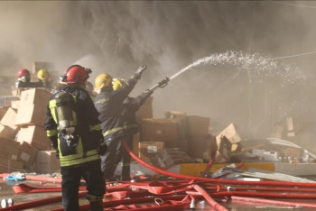 Фотография к новости: Жертвами пожара в супермаркете в Ираке стали 50 человек