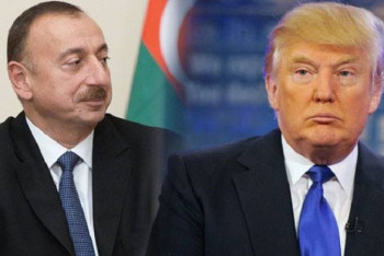 Фотография к новости: Мы благодарны Трампу за стремление помочь Азербайджану и Армении договориться - Алиев