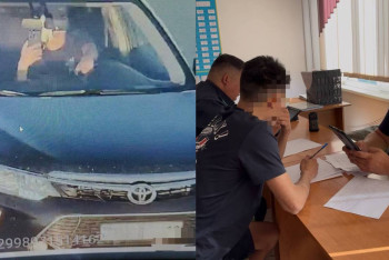 Фотография к новости: Гонки ради лайков: в Семее задержан блогер-нарушитель