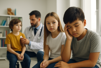 Фотография к новости: Топ самых распространённых болезней среди детей в Казахстане