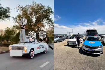 Фотография к новости: Ради лайков — на штраф: в Актюбинской области выявили блогеров-нарушителей ПДД