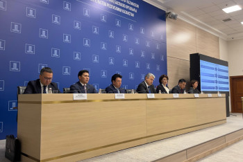 Фотография к новости: Какие проблемы увидел Кошербаев на Алаколе и Капчагае?