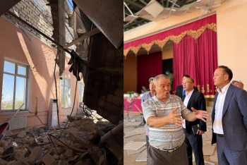 250 "квадратов" крыши рухнули в школьном зале под Мангистау — возбуждено дело