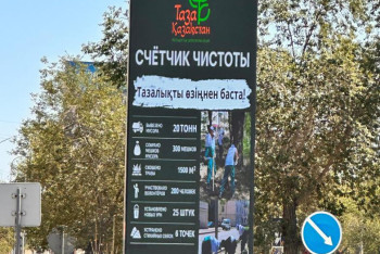 Теперь чистоту в Балхаше можно отслеживать по счётчику