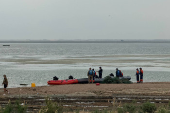 Фотография к новости: Минобороны опубликовало кадры с места поисков пропавшего вертолёта