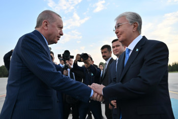 Фотография к новости: Касым-Жомарт Токаев прибыл в Турцию с официальным визитом