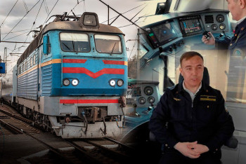 Фотография к новости: 12 часов на рельсах и тысяча километров ответственности: будни казахстанского машиниста