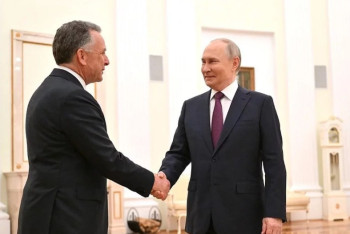 Фотография к новости: Путин провёл трёхчасовые переговоры с представителем Трампа