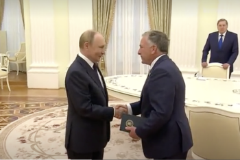 Фотография к новости: О чём договорились Путин и посланник Трампа: Кремль раскрыл детали