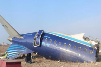 Фотография к новости: Крушение самолета AZAL: Запрос по повреждениям отправлен в другие страны