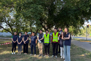В Уральске благоустроили двор в честь юбилея Абая