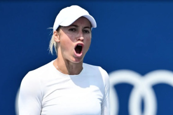 Фотография к новости: Путинцева проиграла шестой матч подряд и вылетела с турнира в США