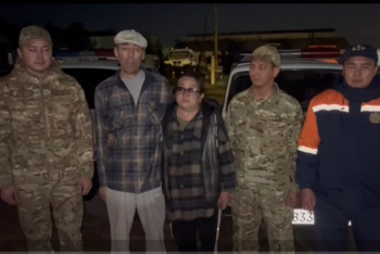 Фотография к новости: В Карагандинской области спасли двух мужчин, заблудившихся в горах