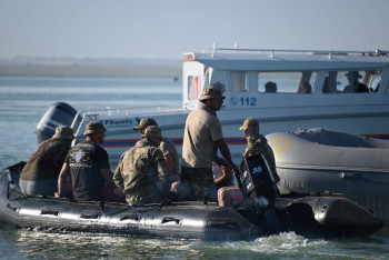 Фотография к новости: Найдено ещё одно тело на месте крушения вертолёта Минобороны