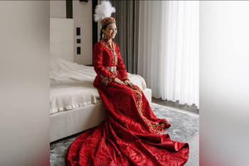 Фотография к новости: Как Кыз Жибек:  во сколько обошёлся образ сестрёнки Димаша на кыз узату