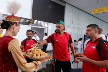 Фотография к новости: Астана встречает борцов-военнослужащих из 25 стран