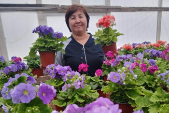 Фотография к новости: Ауыл аманаты: как любовь к цветам превратилась в дело для всего села