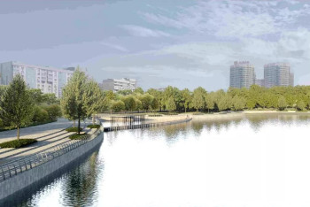 Фотография к новости: "Бьёт током": жители Алматы пожаловались на перила нового моста через Сайран