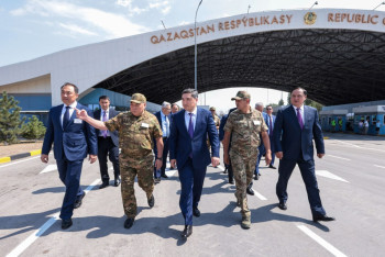 Премьер-министр проверил модернизацию пограничных пунктов в Жамбылской области