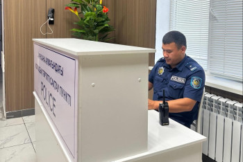 В Шымкенте в больницах начали работу посты полиции