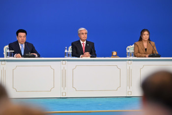 Токаев участвует в республиканской Августовской конференции учителей