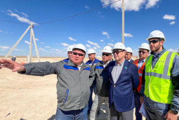 Фотография к новости: В Жанаозене строят новый газоперерабатывающий завод за 216 млрд тенге