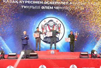 Сборная Казахстана одержала победу на чемпионате мира CISM по қазақ күресі