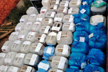 Фотография к новости: В ВКО ликвидировали нарколабораторию: изъято 240 литров психотропного вещества