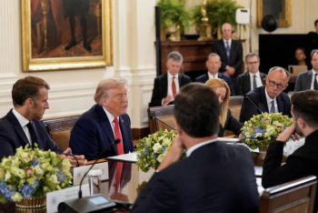 Фотография к новости: Началась встреча Трампа и Зеленского с европейскими лидерами