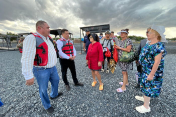 Фотография к новости: Туристическая зона Алаколя получила новые коммунальные объекты