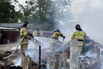 В Актюбинской области спасатели предотвратили крупный пожар