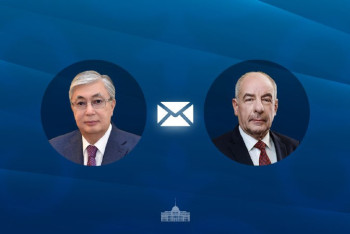 Фотография к новости: Токаев поздравил Президента Венгрии с национальным праздником