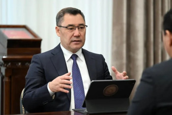 Фотография к новости: Жапаров: Западные страны политизируют экономику, вводя санкции против Кыргызстана